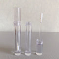 LZ Pack Stock 100pcs Cylinder Crystal 3ml Lipgloss Wand Tubes Wholesale Plastic Clear Lip Gloss Containers Tube With Custom Logo