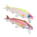 For HONOREAL New Arrival 128mm 17g ABS Multi-Jointed Artificial Fishing Lure Highly Effective for River and Lake Fishing