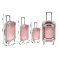 Mini Suitcase 3D Lash Box Packaging Handbag Suitcase Lash Box Cute Mini Luggage Case Self Defense Keychain Packaging