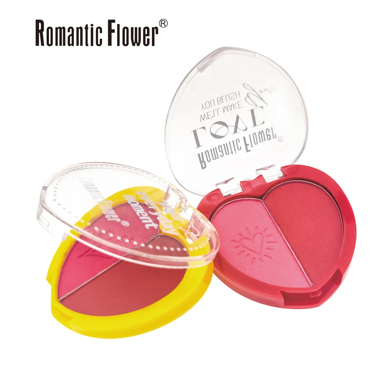 2 Colors Private Label Matte Face Makeup Waterproof Long Lasting Powder Blush in Stock