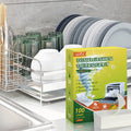Eco Dishwasher Detergent Sheets Lemon Scent Plastic Free Dishwashing Soap Tablets With High Efficient Solid Enzyme