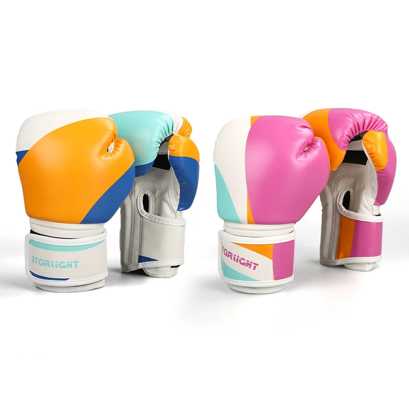 Wholesale Cheap 6oz 8oz Children's Boxing Gloves Professional PU Leather Full protection of Kids Boxing Gloves