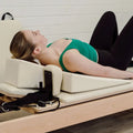 Home Studio Use Microfiber Leather Durable Non slip Pregnancy  Pilates Reformer Wedge