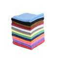 Premium Custom Print Microfiber Cleaning Cloth 300gsm Car Drying Towel Square Shape Plain Style with Application for Kitchen Use