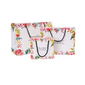 General Gift Bag High Grade Paper Shopping Bag Strong and Durable Small Flower Packaging Bag with Rope