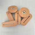 Wholesale LED Night Light Wood Base USB Wooden Rectangle round Oval Acryl LED Night Light for Living Room Minimalist Design