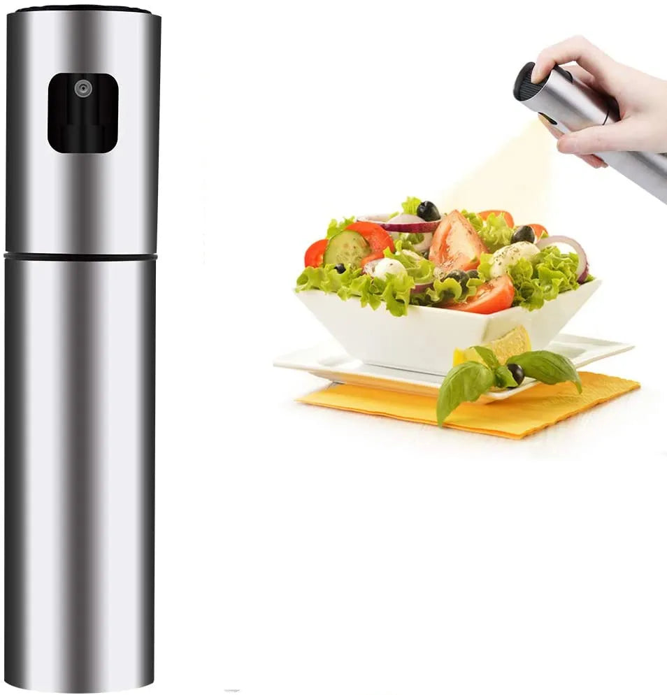Olive Oil Sprayer Mister Oil Sprayer for Cooking Versatile Stainless Steel Oil Bottle for Kitchen BBQ Grilling and Roasting MegaBDM