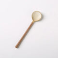 SOLHUI Handmade Classical Ceramic Coffee Spoon for Daily Use