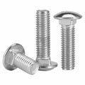 M4 M5 M6 M8 M10 M12 GB12 DIN603 A2 304 Stainless Steel Truss Round Head Square Neck Carriage Bolt Coach Screw L= 10-120mm OEM