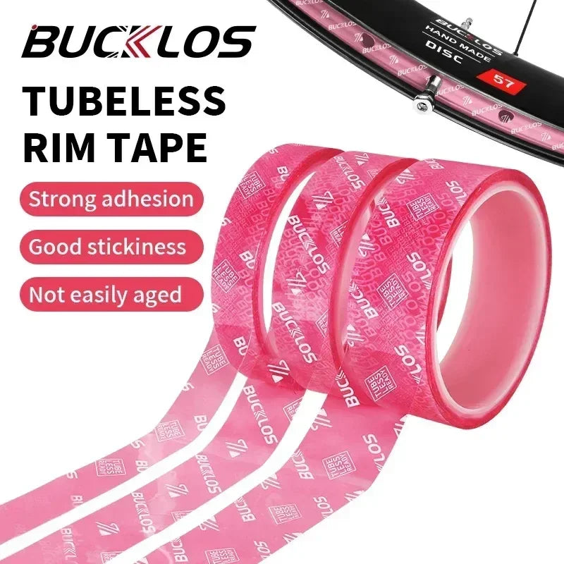 Road Bike Tubeless Rim Tapes 17-35MM Glossy Finish Nopp Special Glue Tire Liner Vacuum Pad