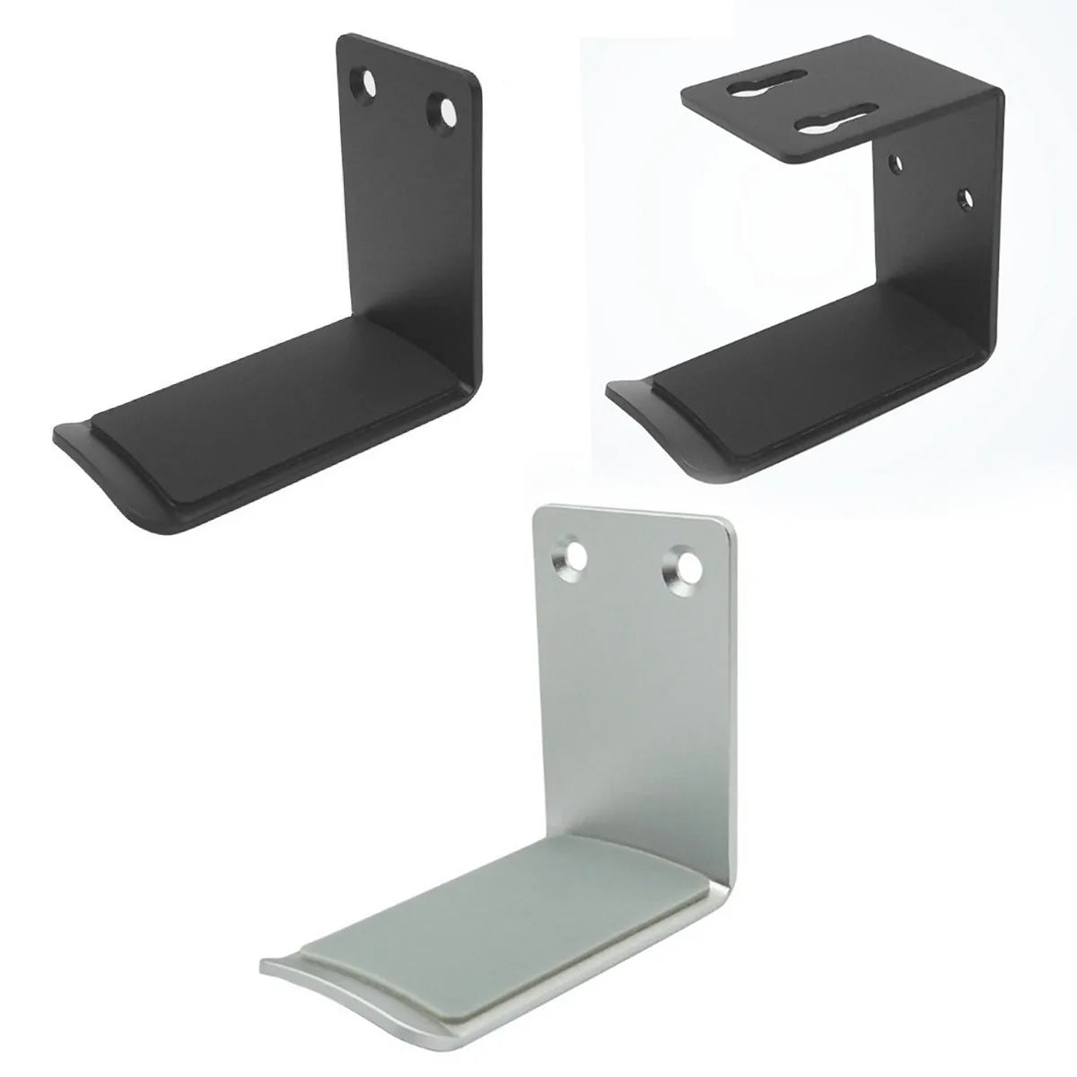 Universal Headset Headphone Hanger Hook Holder Under Desk Mount Stand W/ Screw