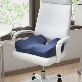 Wholesale Soft Breathable Extra-Large Non Slip Coccyx Orthopedic Memory Foam Seat Cushion