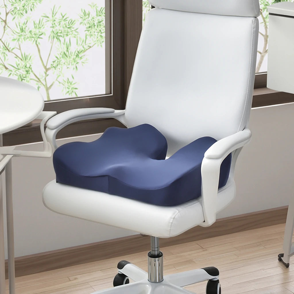 Wholesale Soft Breathable Extra-Large Non Slip Coccyx Orthopedic Memory Foam Seat Cushion