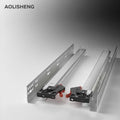 AOLISHENG Modern Undermount Soft Close Full Extension Locking Drawer Slides for Kitchen & Bathroom