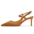 New Trendy 6cm Slim Heel Pointed High-Heeled Sandals for Women Single French Style Lace-Up Closure Sexy Style for Spring Summer