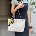 New Fashion Ladies Silk Scarf Hand Bag Chain Handbags Luxury Women Shoulder Bag Tote Bags
