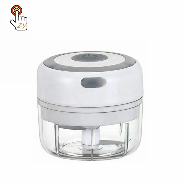 Fruit&Vegetable Tools 250ml Kitchen Gadgets Portable Electric Stainless Steel Ginger Crusher Garlic Press