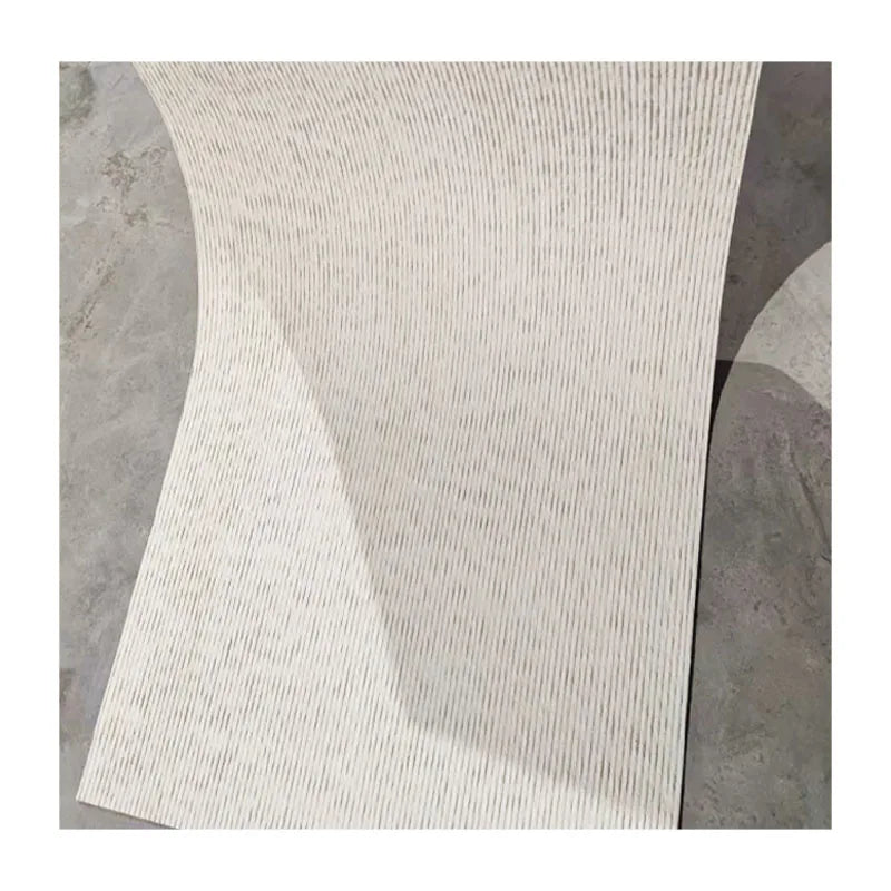 3d Sense Stereoscopic Weaving Style Easy Installation Wall Panel Cladding Decoration Hemp Woven Soft Porcelain Stone