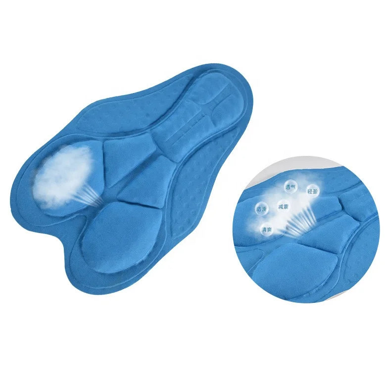 Italian Quality COOLMAX Bike Shorts Gel Chamois Cycling Shorts Gel Padding Cycling Shorts Gel Pad With Silicone Gel Inside