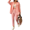 Wholesale Women Casual Two Piece Sets Ladies Solid Lounge Shorts Sets 2023 Spring Suits Women's Clothing
