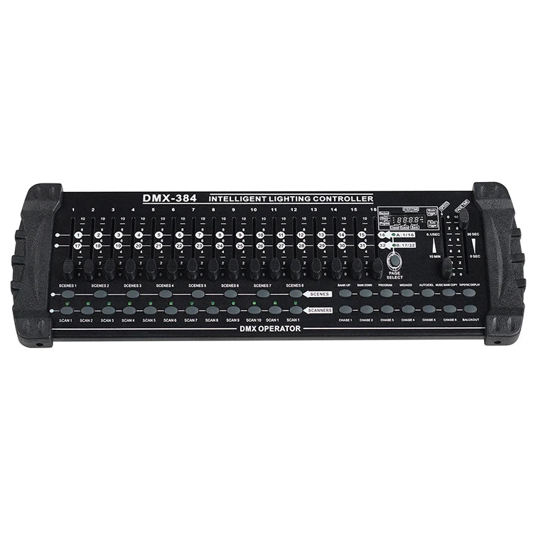NEW 384 Channels Stage Effect Light DJ Mixer ControllerLight Disco Ball Console Dimming DMX Controller for Bar Club Music Band P