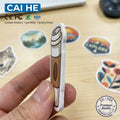 Custom Vinyl Die Cut Brand Logo Sticker Label Waterproof PVC Self-Adhesive UV Resistant Laser Die Cut Stickers for Promotion