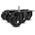 Wholesale Screw Swivel Low Profile Caster 3 Inch Anti Static PP Wheel Universal Chair Cabinet Furniture Castors