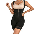 European American Large Size One-Piece Body Shaper Postpartum Abdomen Control Waist Slimming Garment Hip Lift Made Silk