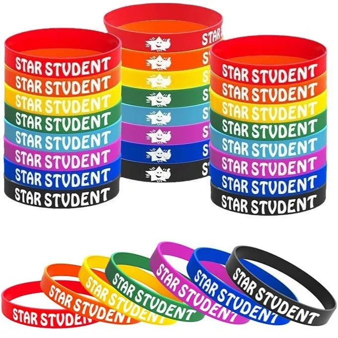 Custom Sports Rubber Silicone Bracelets Make Your Own Rubber Wristbands with Message or logo Personalized Promotional Wristbands