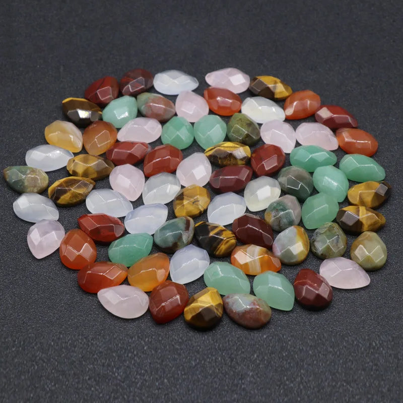 HZ Natural gemstone egg shape cabochon for jewelry making