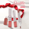 TEAYASON Double-headed Non-stick Cup Matte Lip Gloss 2-in-1 Matte Long-lasting Bean Paste Non-fading Cup Lipstick Female