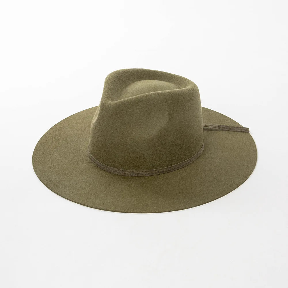 Custom New Fashion Multiple Size Luxury 100% Wool Felt Wide Brim Fedora Hat Wholesale Panama Hat for Party Event Fishing Outdoor