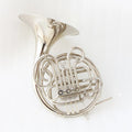 French Horn Case Durable Bb/F Nickel Plated Professional Level 310mm Bell 12mm Bore Stainless Steel Pistons Focustyle Brand 8d