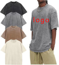 Oversized Tshirts for Men Acid Wash Loose Fit Vintage Cotton Heavyweight T Shirts Vintage Tees Acid Wash T Shirt