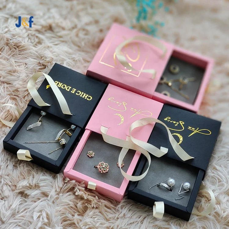Recyclable Rigid Paper Sliding Paper Drawer Packing Box Package Premium Gift Box