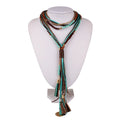 CDN00018 Bohemian Style Fashion Cords Necklace Women Long Necklace Jewelry