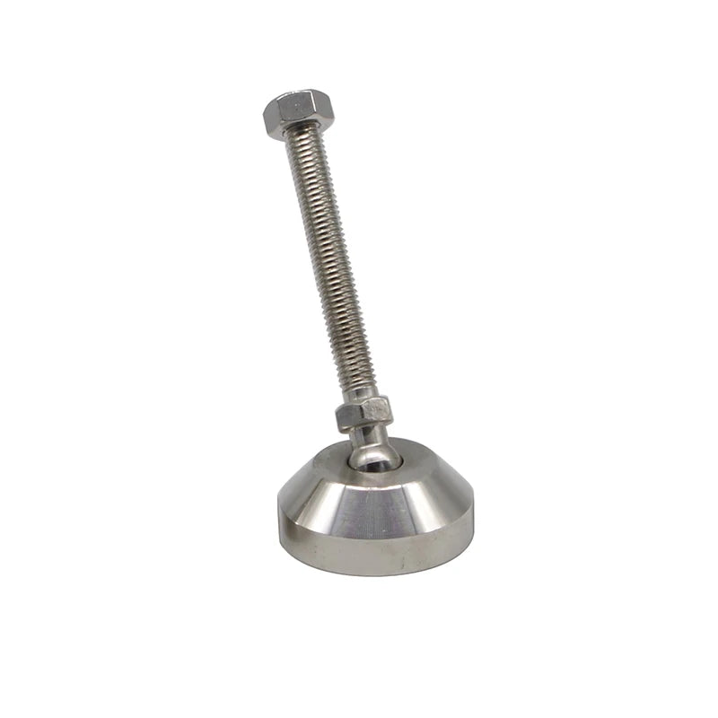 China Feet 50R-M10*80 Stainless Steel Stems Swivel Adjustable Leveler Leveling Feet for Machine /safety Shield #7748