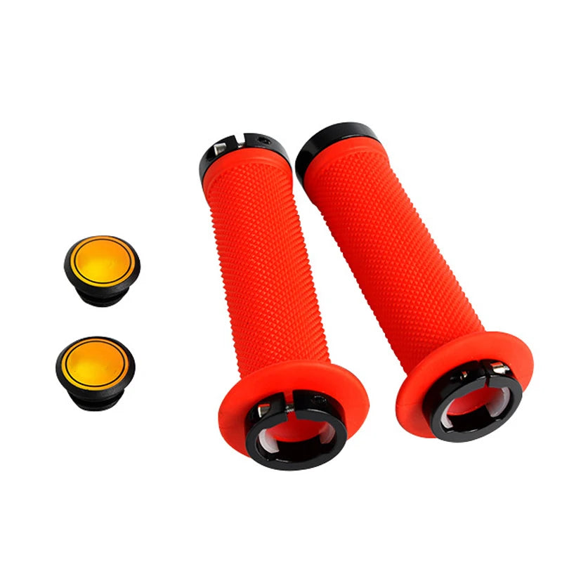 MAXFORD Bicycle Handlebar Grips Silica Gel Handlebar Grip Non-slip Shock-absorbing Handlebar Cover Downhill Folding Bike