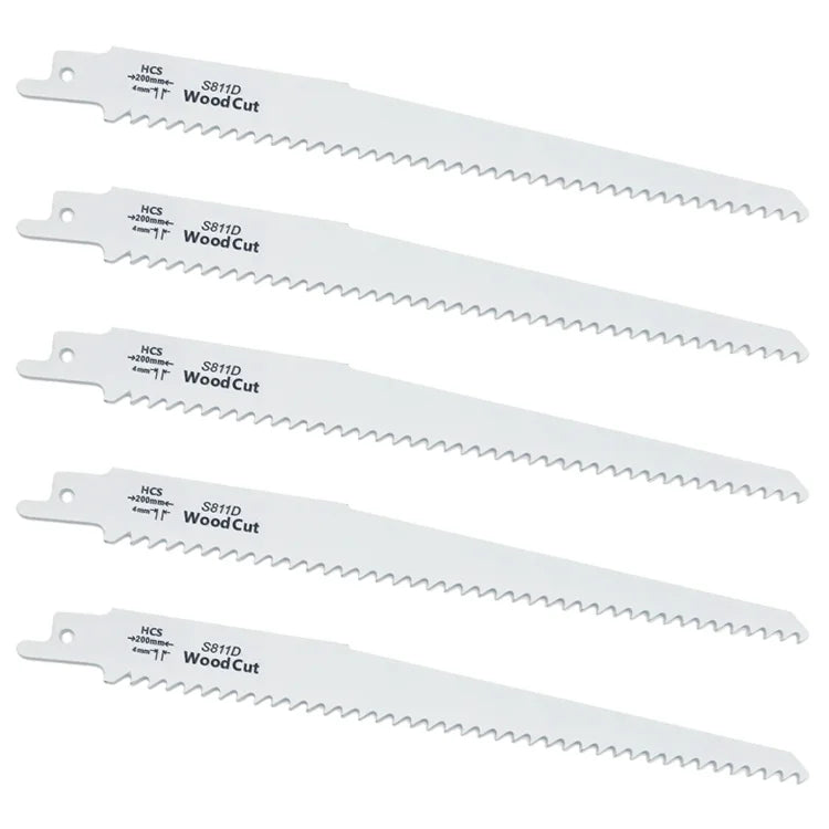 S811D 6TPI HCS Industrial Reciprocating Saw Blades OEM Customizable for Construction Timber Wooden Panels Boards Chip MDF