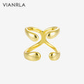 VIANRLA 925 Sterling Silver Ring Art Design Women Ring Support Drop Shipping Daily Jewelry