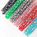 0.5mm Laser PVC Film Rolls Holographic Heart Foiled Soft Plastic for Album Note Book Covers and Stickers