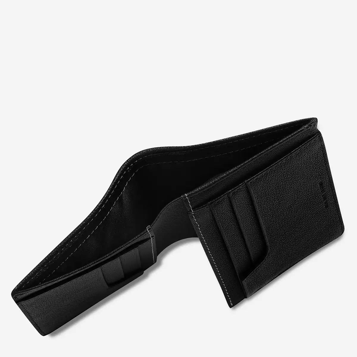 Slim Minimalist Full Grain Soft Shrunken Leather Credit Card Holder Purse Front Pocket Wallets Business ID Card Wallet for Men