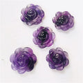 Wholesale Hand Carving Crystal Flowers Natural Amethyst Crystal Flowers of Life Pendant