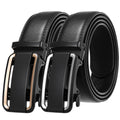 LY36-23687-1 Belt Factory Custom logo Fashion Men's Genuine Leather Belt with Alloy Buckle Male Cowhide Leather Belt