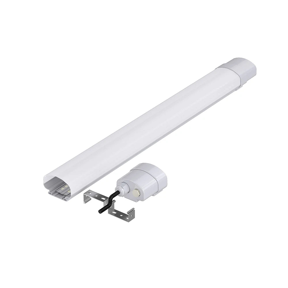 IP65 Tri-proof Line LED Tube Light Housing with Traditional Mediterranean Design Waterproof Fixture
