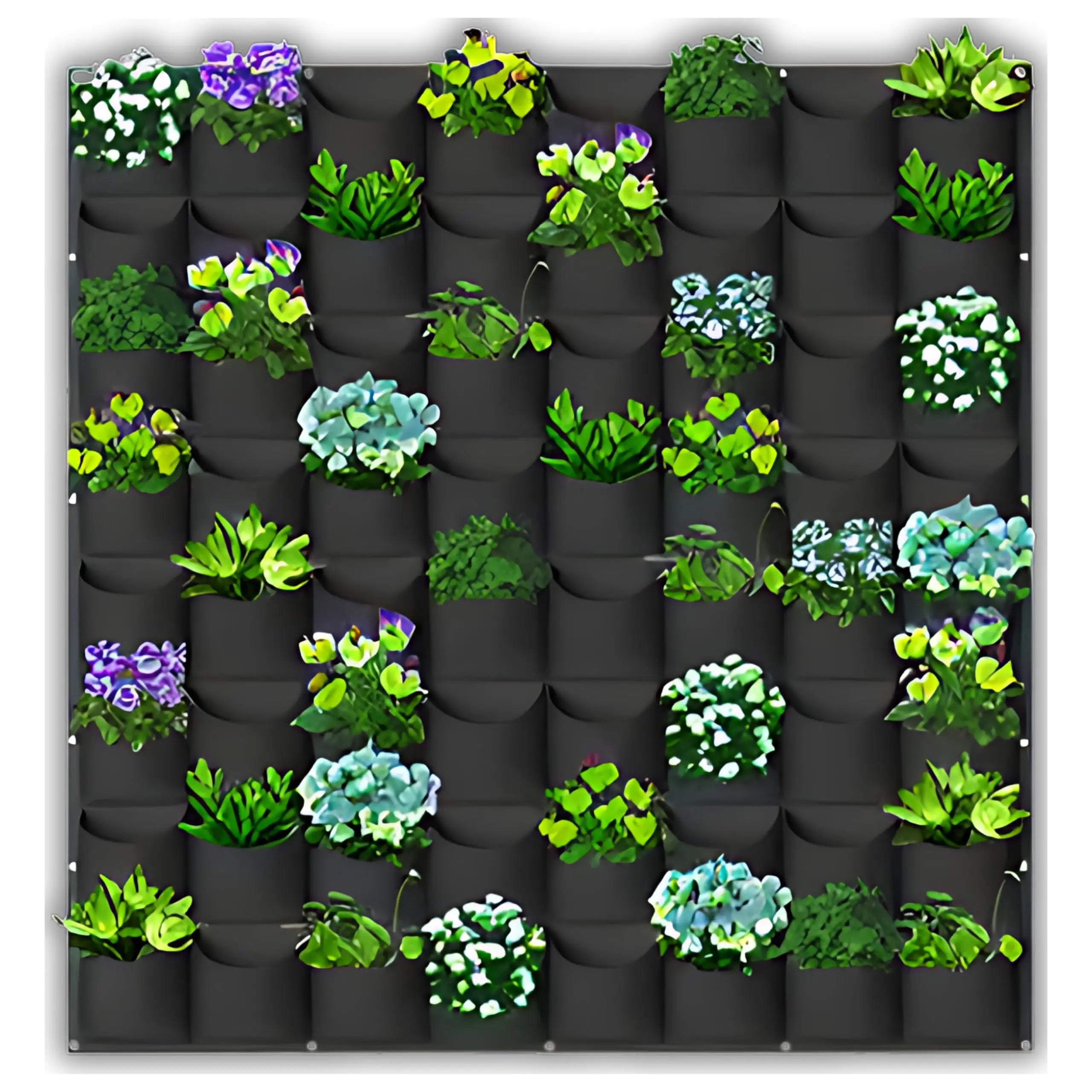 Gardening Vertical Greening Flower Container Hanging Vertical Wall Mounted Plant Planting Grow Bags