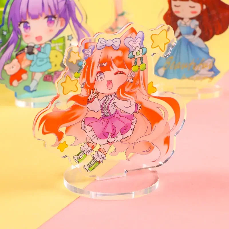 Customizable Double-Sided Eco-Friendly Acrylic Durable Cartoon Anime Display Standee Cute Figure Character Plastic Crafts