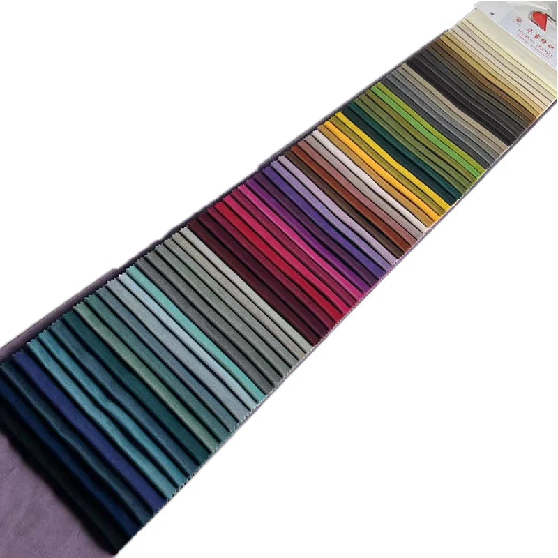 Dutch Velvet Fabric 100% Polyester 100D Tear-Resistant Wrinkle Resistant PE Laminated Tie-Dyed Plain Tricot Knitted Lightweight