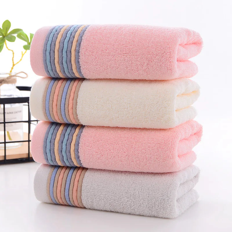 Wholesale High-quality Pure Cotton Towel Wash Face Household Towel Cotton Bath Towel With Gift Box