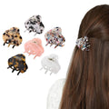 Girl Plastic Butterfly Tortoiseshell Small Cute Cellulose Acetate Mini Hairpin Claw Clip Hair Claws